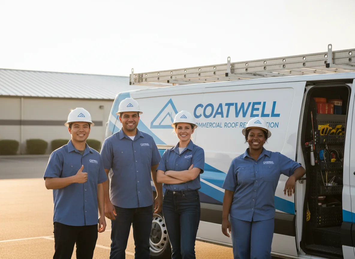 Commercial roof coating company in Encino, NM